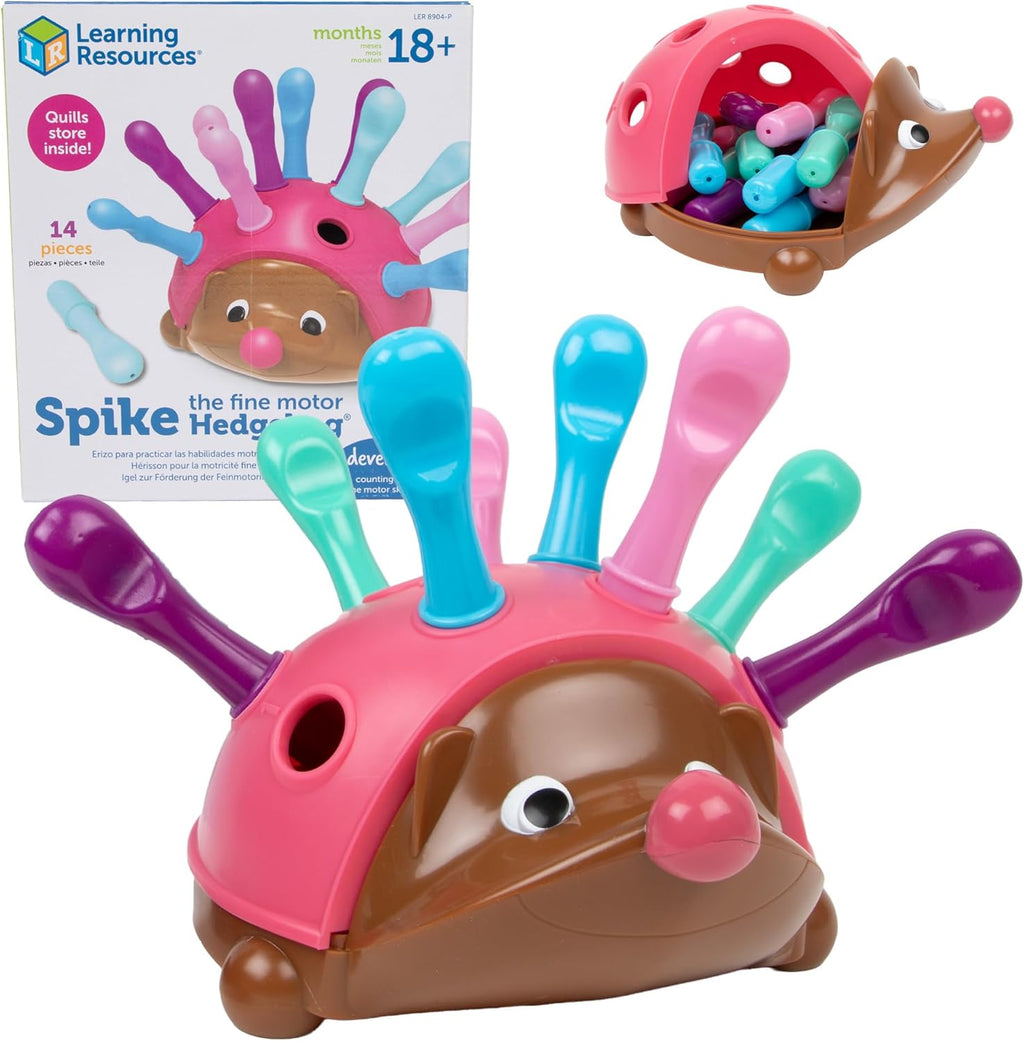 Spike the Fine Motor Hedgehog Pink