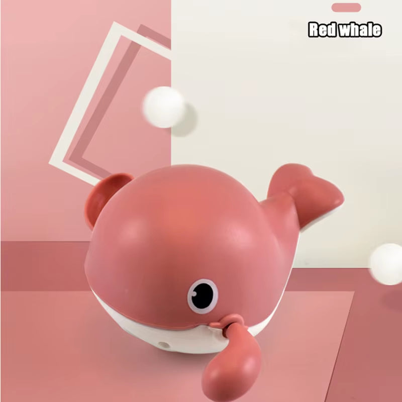 Baby Bath Toys Bathing Cute Swimming Turtle Whale Pool Beach Classic Chain Clockwork Water Toy for Kids Water Playing Toys